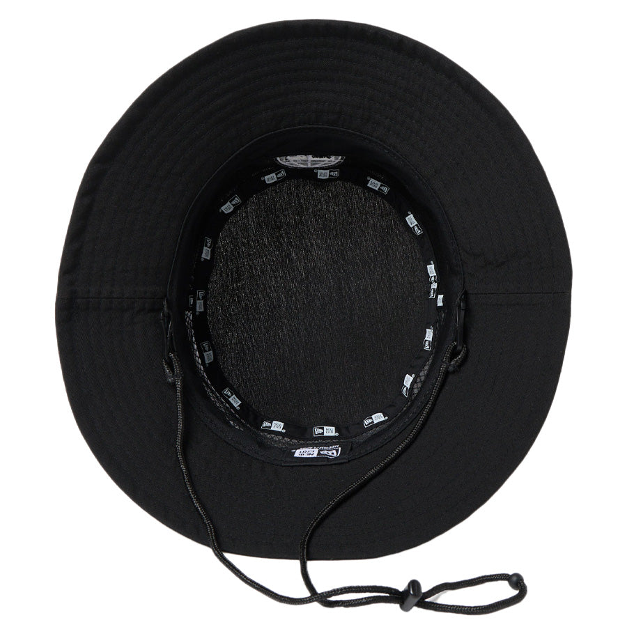 ニューエラ ハット 帽子 NEW ERA HAT アドベンチャーライト トラッカー Repreve® ニュートラッカーメッシュ ボックスロゴ ブラック 14774337｜アウトドア インナー