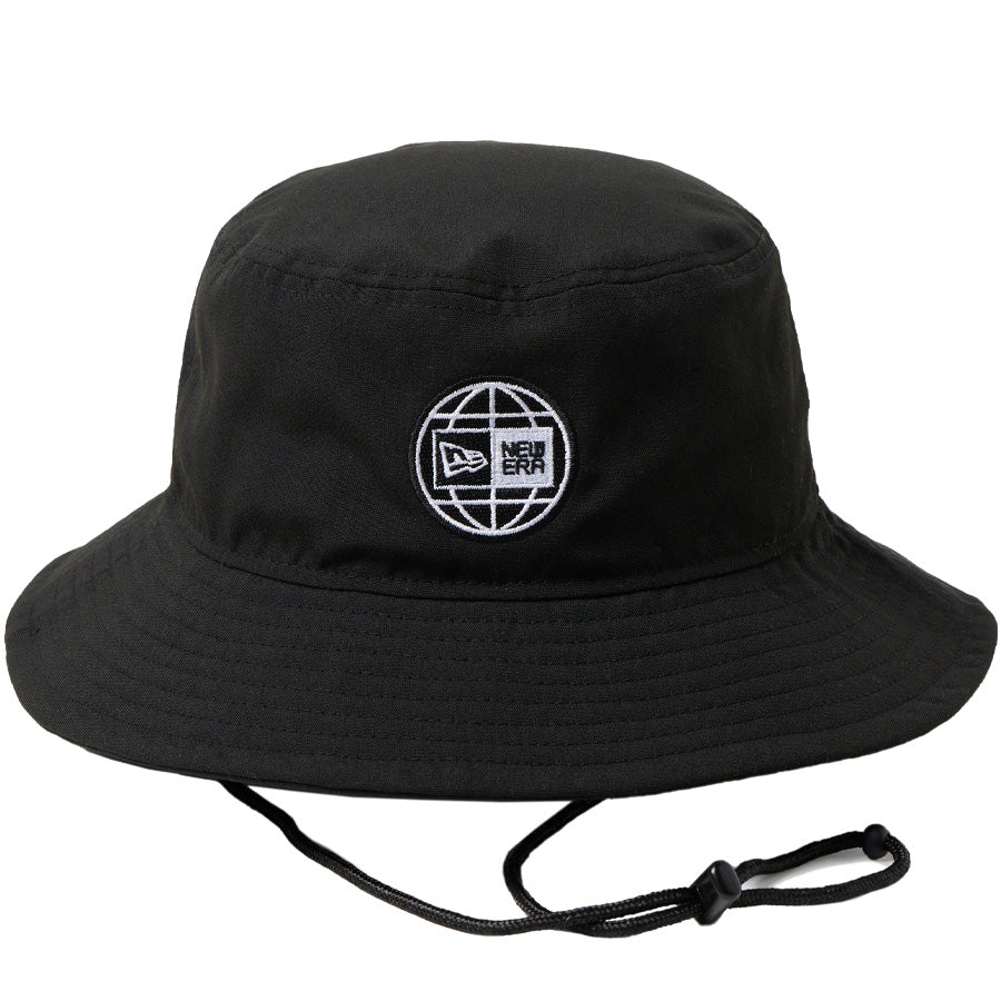 ニューエラ ハット 帽子 NEW ERA HAT アドベンチャーライト トラッカー Repreve® ニュートラッカーメッシュ ボックスロゴ ブラック 14774337｜アウトドア 正面