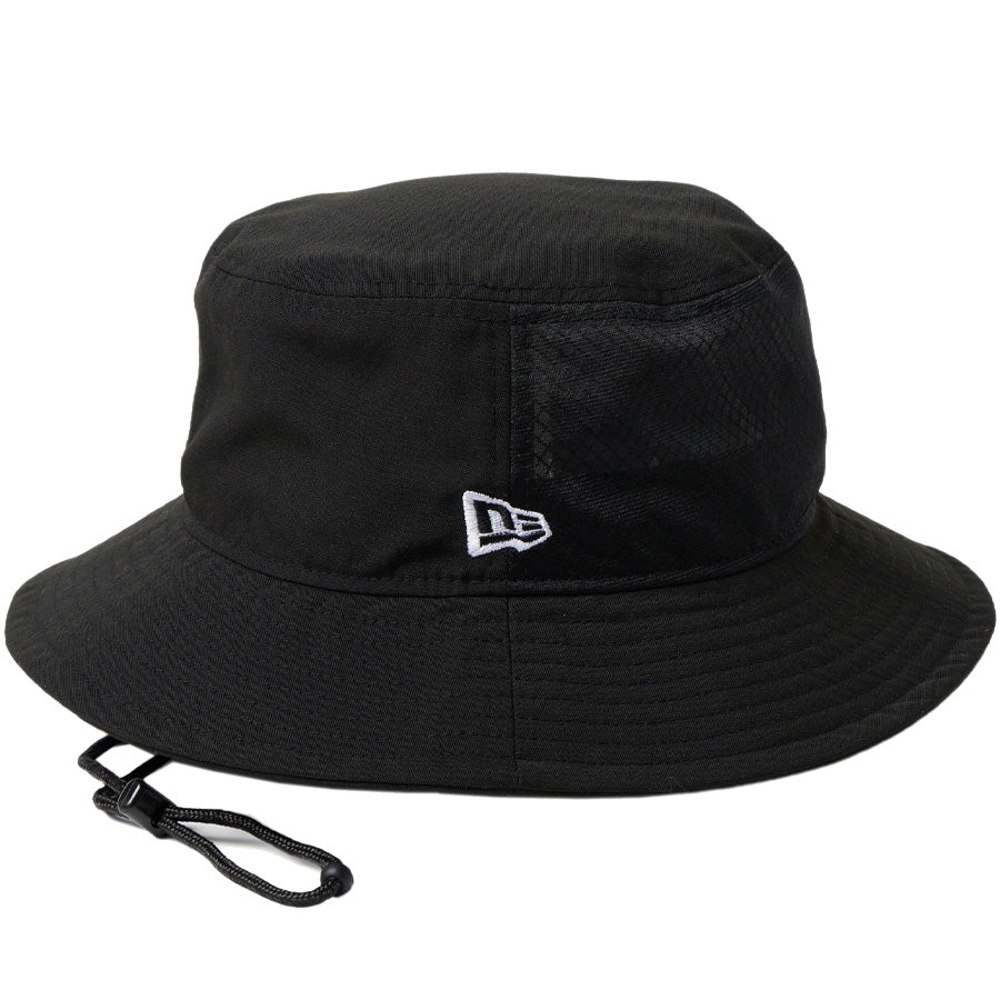 ニューエラ ハット 帽子 NEW ERA HAT アドベンチャーライト トラッカー Repreve® ニュートラッカーメッシュ ボックスロゴ ブラック 14774337｜アウトドア フラッグロゴ 