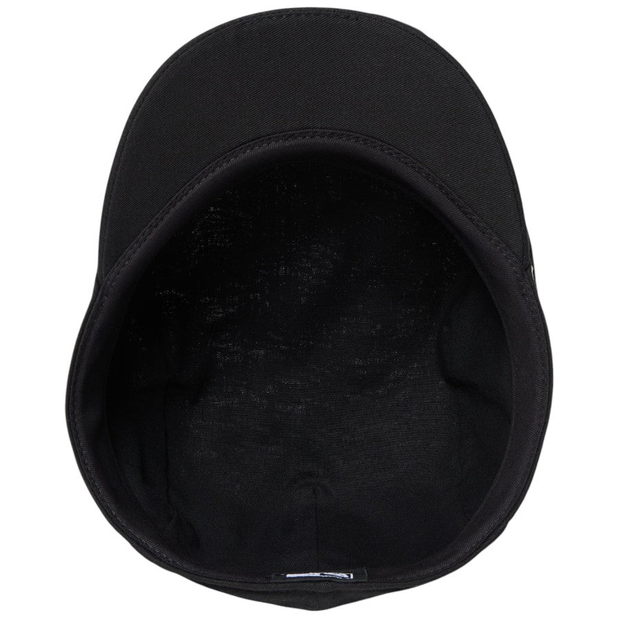 ニューエラ キャップ 帽子 NEW ERA HUNTING CAP Driver ドライバーハンチング Cotton Linen 麻 コットンリネン ブラック 14744708 インナー