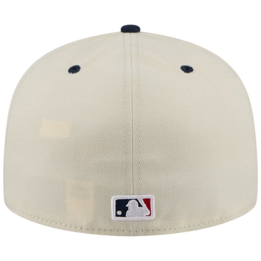 ニューエラ キャップ 帽子 NEW ERA CAP 59FIFTY オンフィールド 2026 MLB Independence Day 4th of July 独立記念日 ロサンゼルス ドジャース クロームホワイト 14939275 背面
