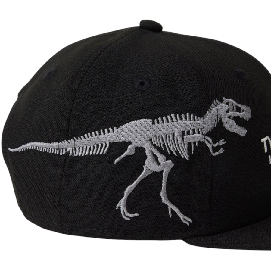 ニューエラ キャップ 帽子 NEW ERA CAP KIDS キッズ Youth 9FIFTY Tyrannosaurus 恐竜 ティラノサウルス 化石 ブラック 14746963 右サイドロゴ