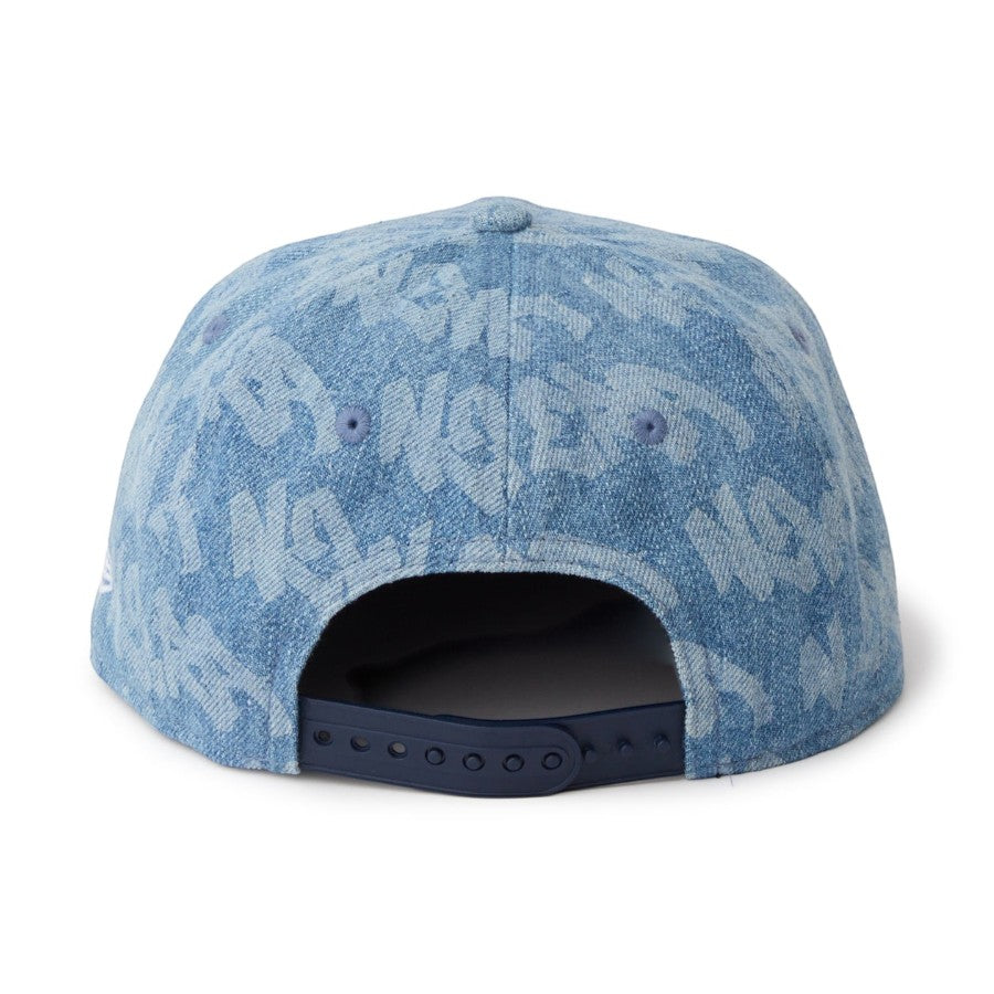 ニューエラ キャップ 帽子 NEW ERA CAP KIDS キッズ Youth 9FIFTY Laser Burn Out ウォッシュドデニム 14746979 背面