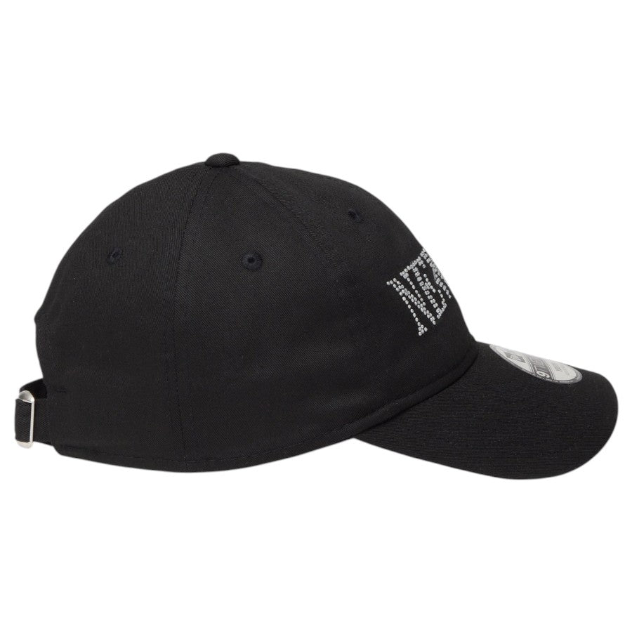 ニューエラ キャップ NEW ERA KIDS キッズ Youth 9TWENTY NEW ERA Rhinestone ラインストーン ブラック 14747051 右サイド