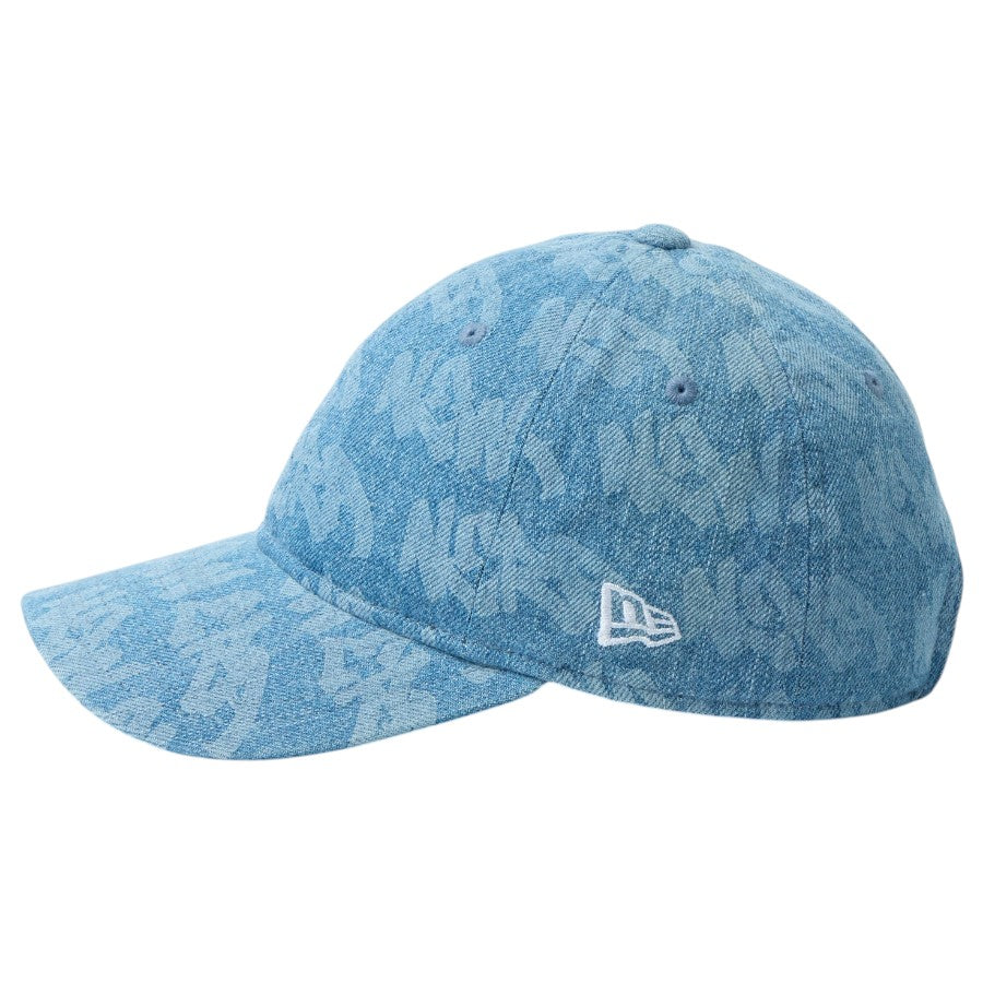 ニューエラ キャップ 帽子 NEW ERA CAP 子供 KIDS キッズ Youth 9TWENTY Laser Burn Out ウォッシュドデニム 14747068 左サイド
