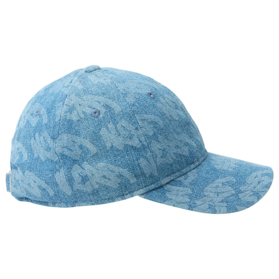 ニューエラ キャップ 帽子 NEW ERA CAP 子供 KIDS キッズ Youth 9TWENTY Laser Burn Out ウォッシュドデニム 14747068 右サイド