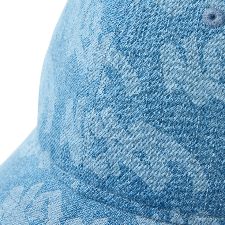 ニューエラ キャップ 帽子 NEW ERA CAP 子供 KIDS キッズ Youth 9TWENTY Laser Burn Out ウォッシュドデニム 14747068 フロント