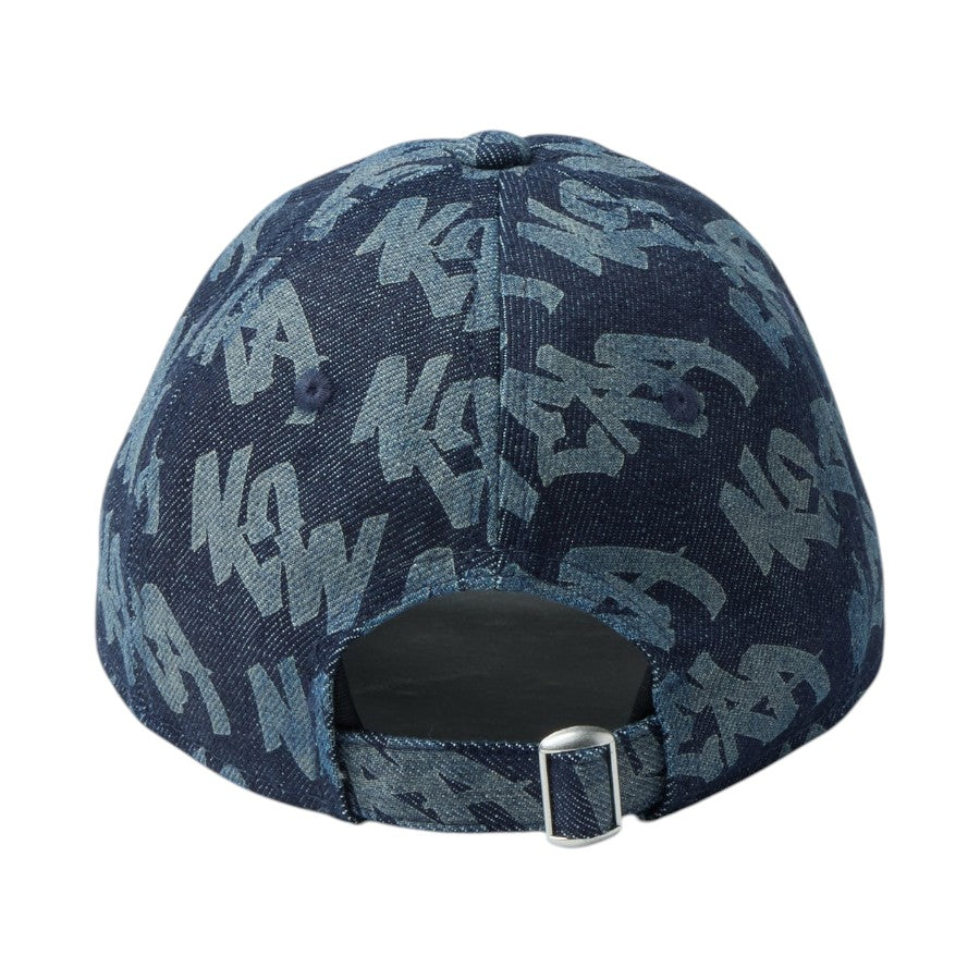 ニューエラ キャップ 帽子 NEW ERA CAP 子供 KIDS キッズ Youth 9TWENTY Laser Burn Out デニム 14747069 背面