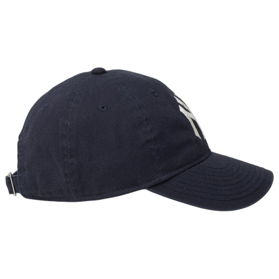 ニューエラ キャップ NEW ERA KIDS キッズ Youth 9TWENTY ニューヨーク ヤンキース MLB Visor Logo バイザーロゴ ネイビー 14747040 右サイド