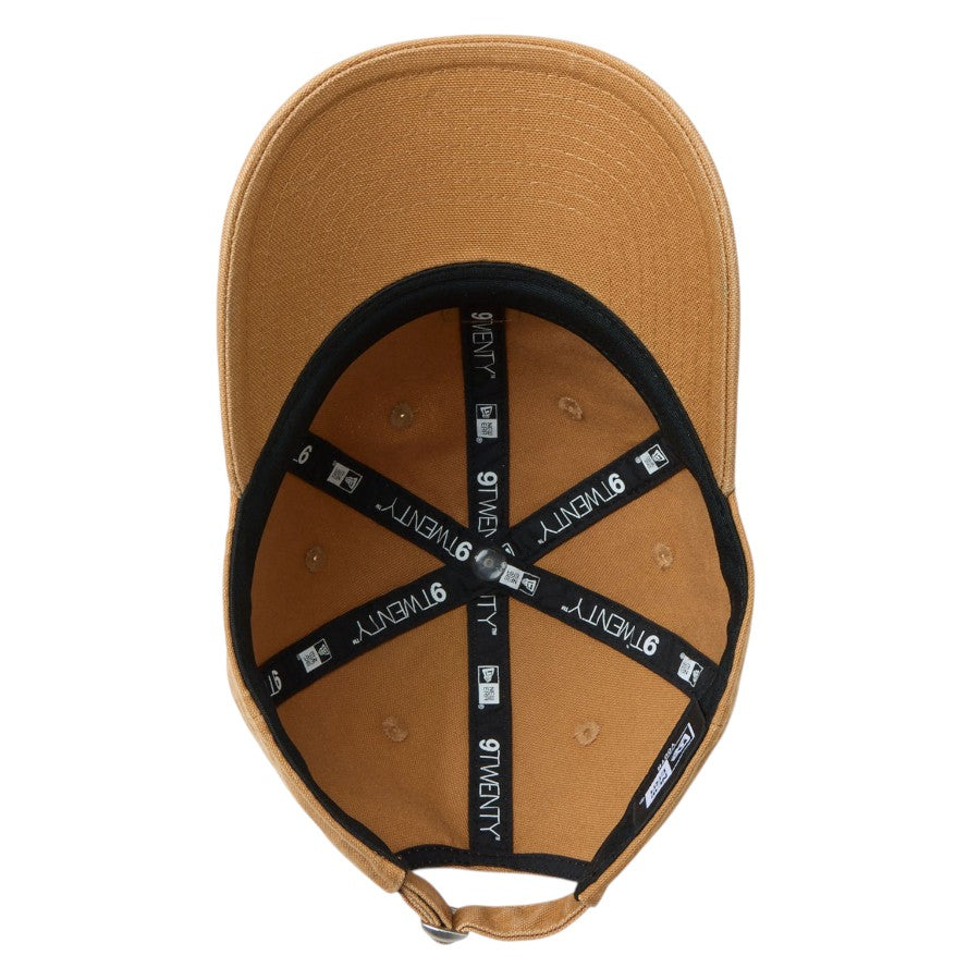 ニューエラ キャップ 帽子 NEW ERA CAP 子供 KIDS キッズ Youth 9TWENTY フラッグロゴ ウーブンパッチ Washed Duck ダック ライトブロンズ 14747070 アンダーバイザー