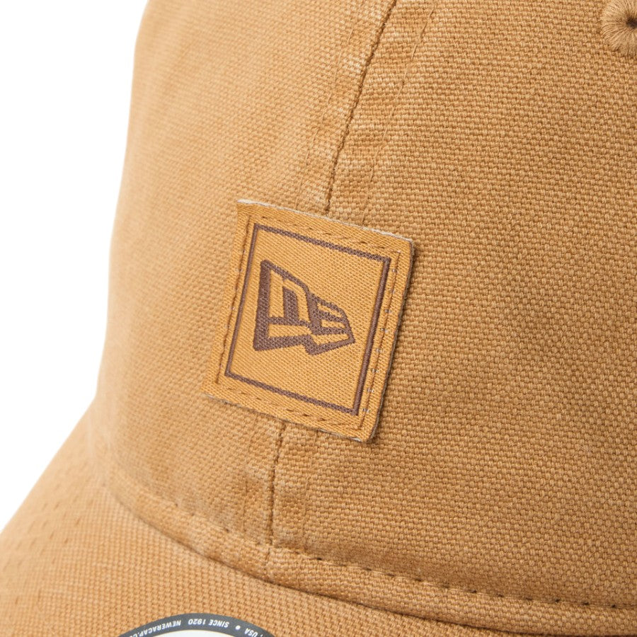 ニューエラ キャップ 帽子 NEW ERA CAP 子供 KIDS キッズ Youth 9TWENTY フラッグロゴ ウーブンパッチ Washed Duck ダック ライトブロンズ 14747070 フロントロゴ