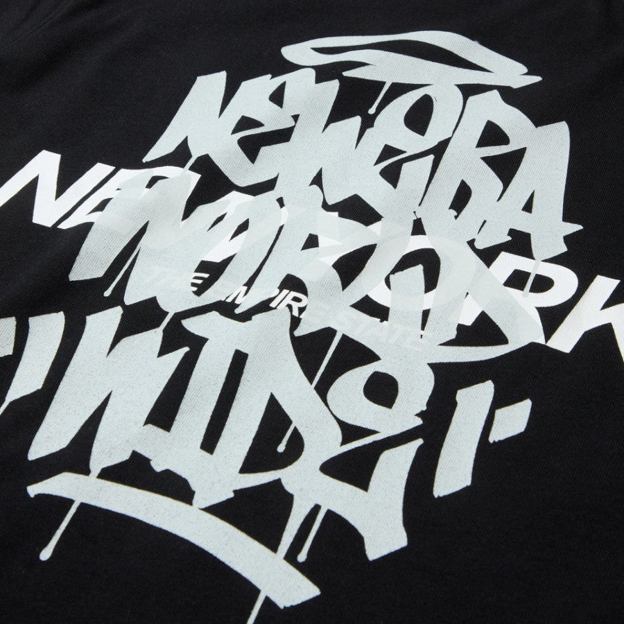 ニューエラ キッズ NEW ERA KIDS Youth 半袖 コットン Tシャツ Tagging ブラック 14865829 バックプリント