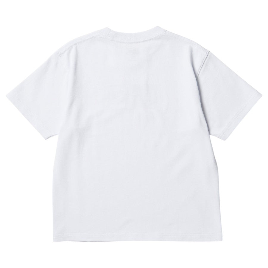 ニューエラ アパレル NEW ERA KIDS キッズ Youth 半袖 コットン Tシャツ Box Logo ホワイト 14865837 バック
