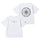 ニューエラ キッズ NEW ERA KIDS Youth 半袖 コットン Tシャツ Circle OOTTF ホワイト 14865834 裏表