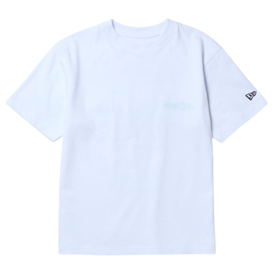ニューエラ キッズ NEW ERA KIDS Youth 半袖 コットン Tシャツ Tagging タギング ホワイト 14865826 フロント