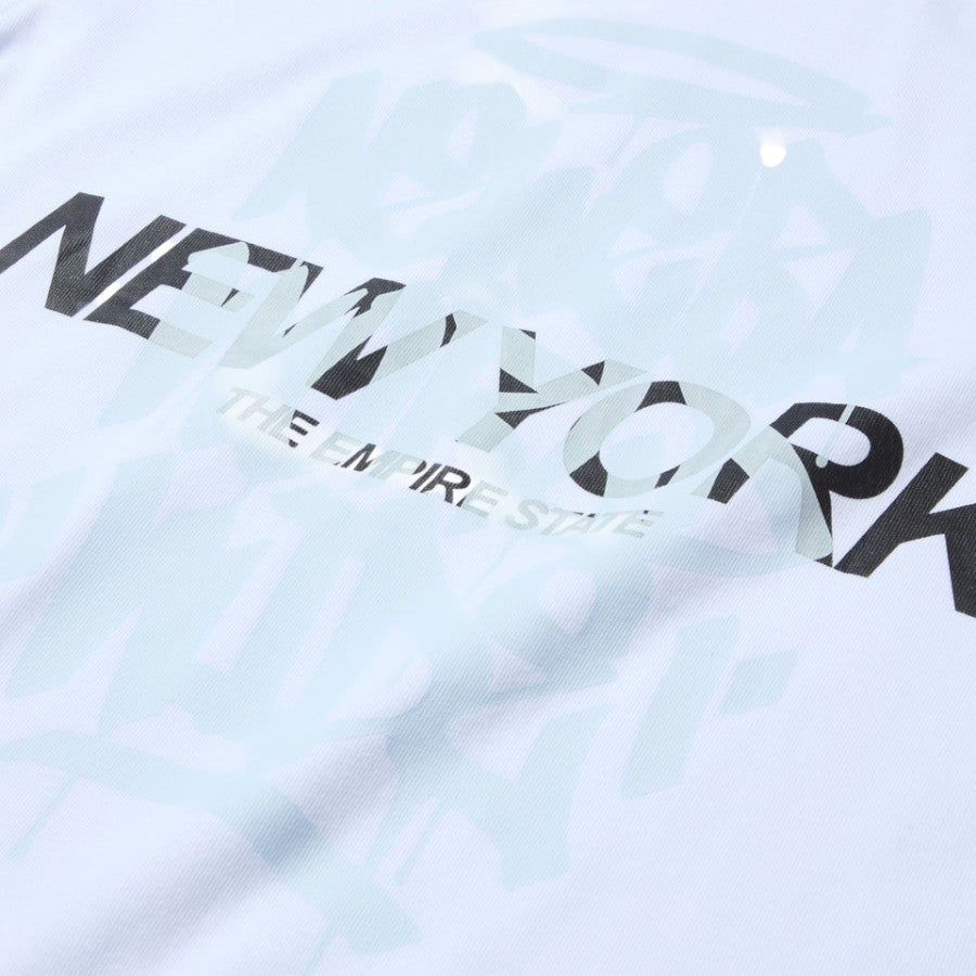 ニューエラ キッズ NEW ERA KIDS Youth 半袖 コットン Tシャツ Tagging タギング ホワイト 14865826 バックプリント