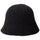 ニューエラ ハット 帽子 NEW ERA HAT KNIT BUCKET ニット エクスプローラー セーラーブリム ブラック 14744693 右斜め前
