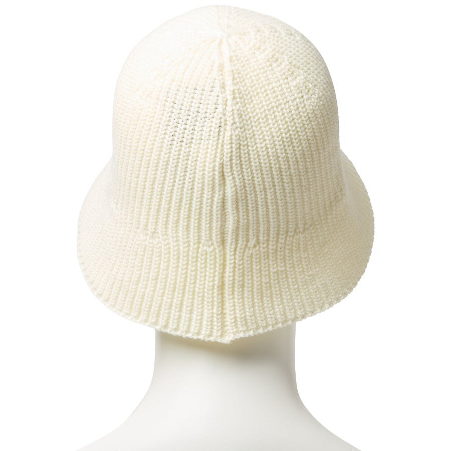 ニューエラ ハット 帽子 NEW ERA HAT KNIT BUCKET ニット エクスプローラー セーラーブリム クロームホワイト 14744691 背面