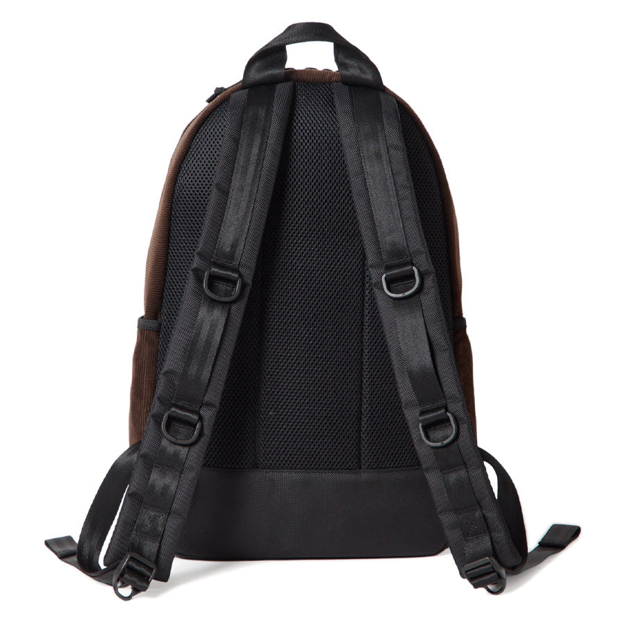 ニューエラ バックパック NEW ERA BAG ライトパック 27L コーデュロイ ウォルナット 15121553 背面