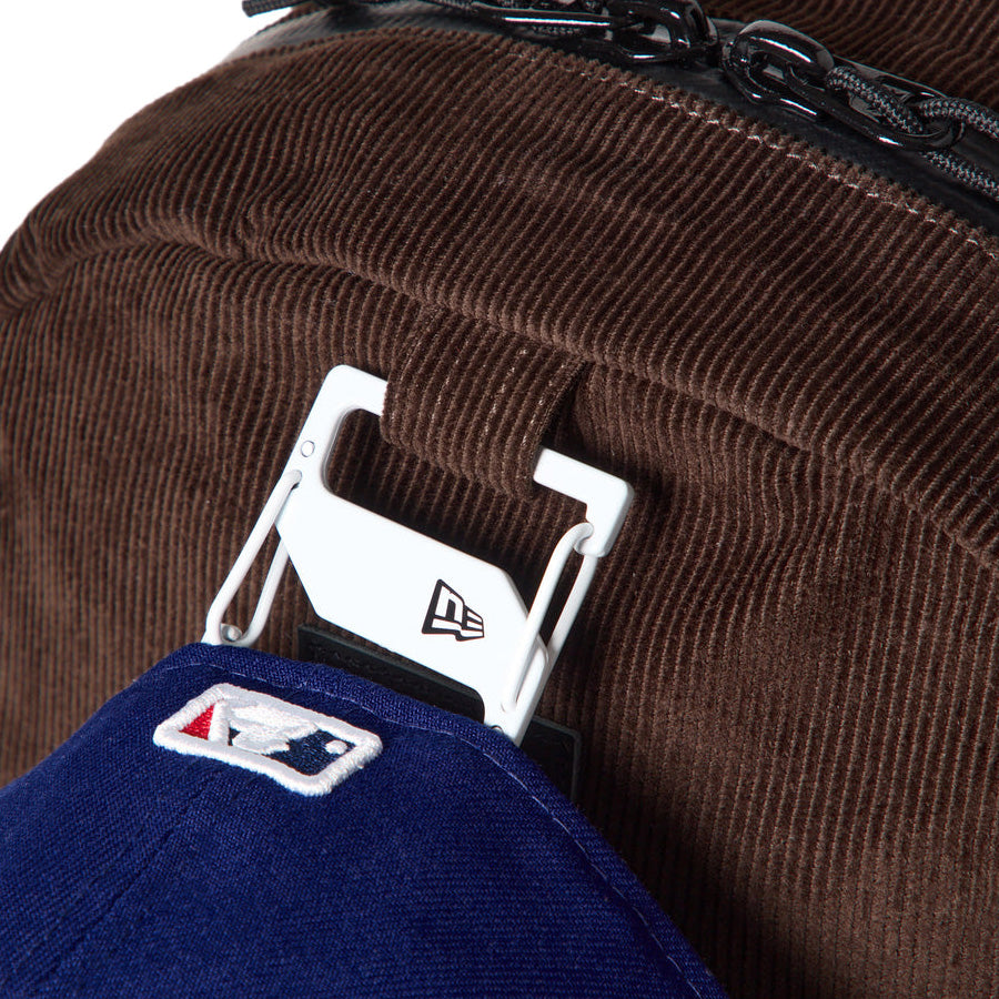 ニューエラ バックパック NEW ERA BAG ライトパック 27L コーデュロイ ウォルナット 15121553 クリップ装着