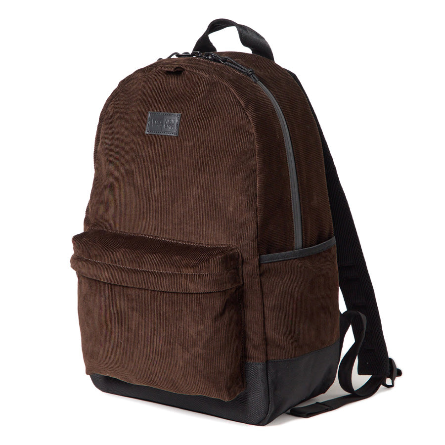 ニューエラ バックパック NEW ERA BAG ライトパック 27L コーデュロイ ウォルナット 15121553 右斜め前