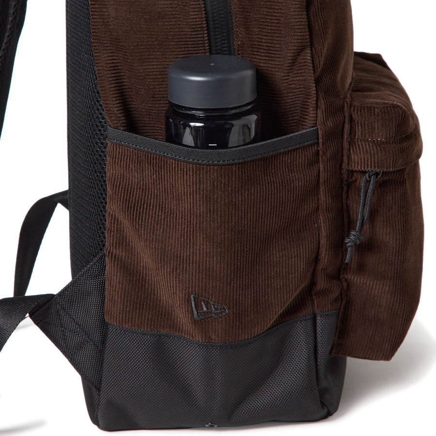 ニューエラ バックパック NEW ERA BAG ライトパック 27L コーデュロイ ウォルナット 15121553 ボトル収納