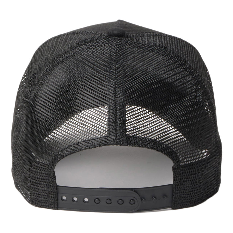 ニューエラ キャップ メッシュキャップ NEW ERA CAP 9FORTY A-Frame トラッカー Handwritten Logo ブラック 14744922 背面
