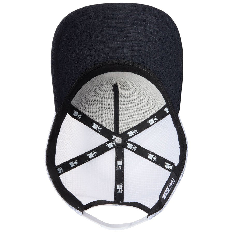 ニューエラ キャップ 帽子 NEW ERA CAP 9FORTY A-Frame トラッカー Repreve® ニュートラッカーメッシュ ボックスロゴ ネイビー 14774374｜アウトドア インナー