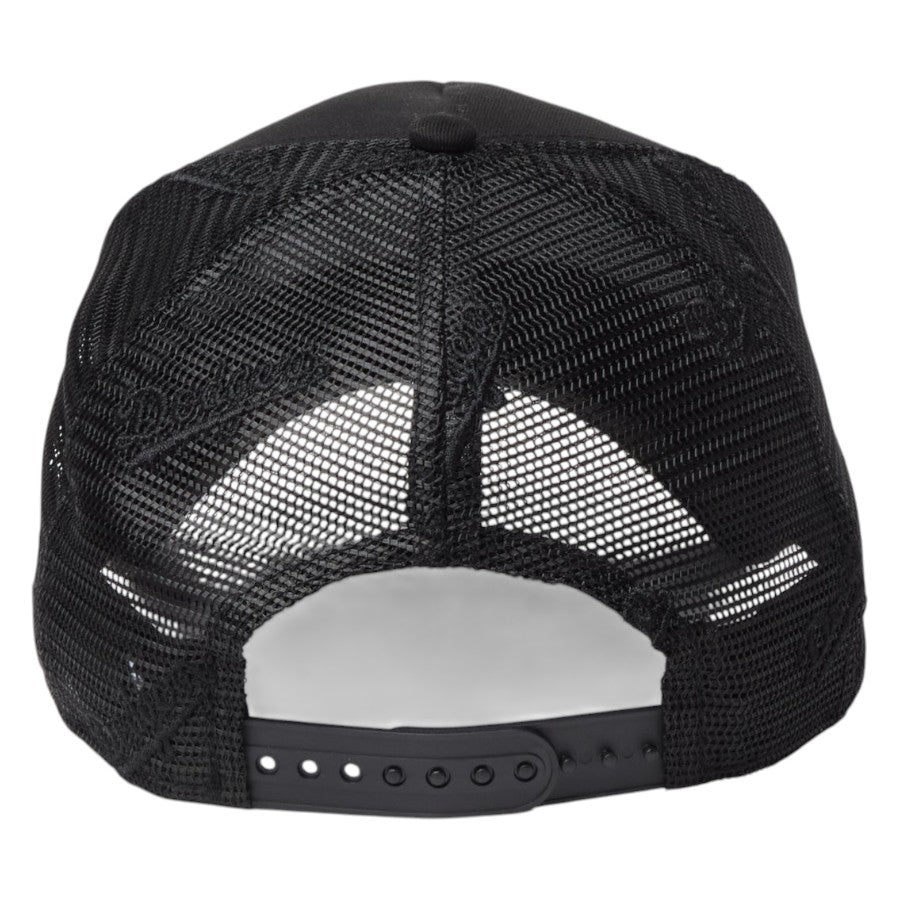 ニューエラ キャップ メッシュキャップ NEW ERA CAP 9FORTY A-Frame トラッカー ロサンゼルス ドジャース MLB Embroidered Mesh ブラック 14744917 背面