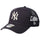ニューエラ キャップ メッシュキャップ NEW ERA CAP 9FORTY A-Frame トラッカー ニューヨーク ヤンキース MLB Embroidered Mesh ネイビー 14744897 右斜め前