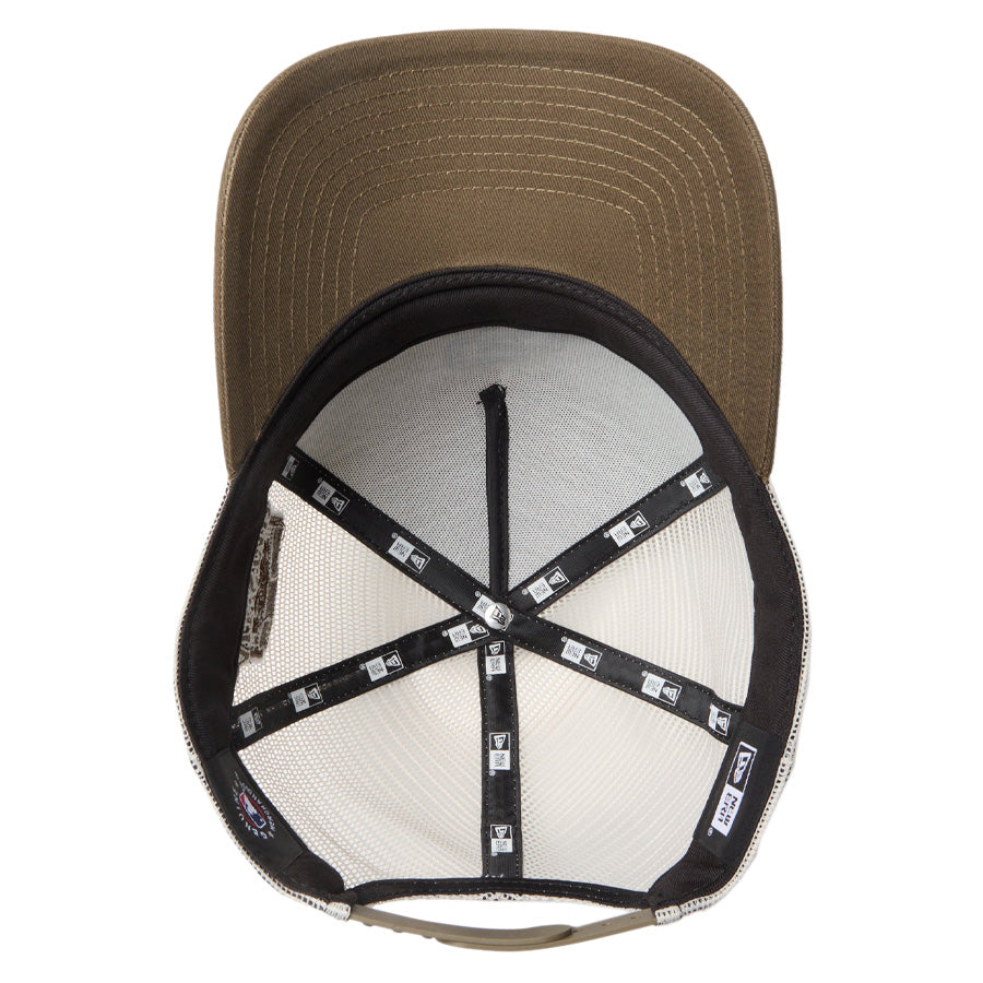 ニューエラ キャップ メッシュキャップ NEW ERA CAP 9FORTY A-Frame トラッカー MLB Side Patch サイドパッチ サンディエゴ パドレス ストーン/モス 14744879 アンダーバイザー