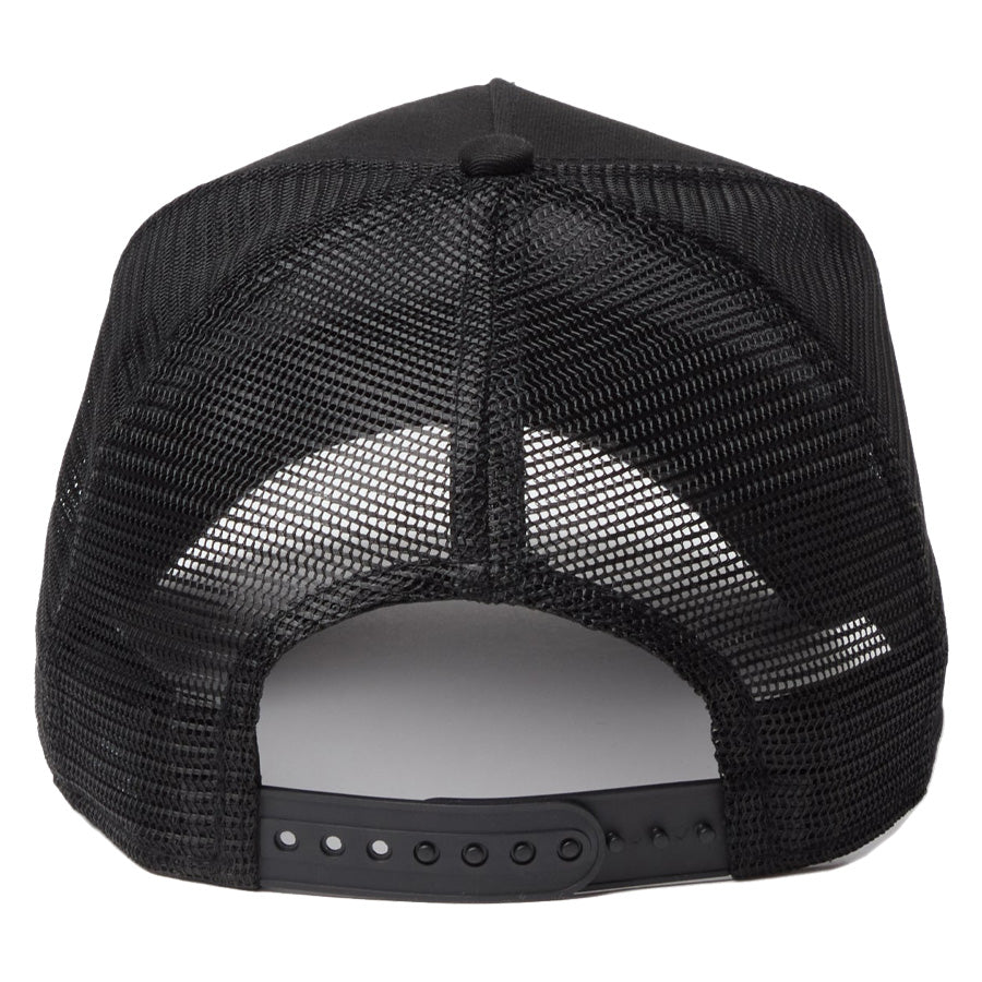 ニューエラ キャップ メッシュキャップ NEW ERA CAP 9FORTY A-Frame トラッカー NYC ブラック 14744892 背面