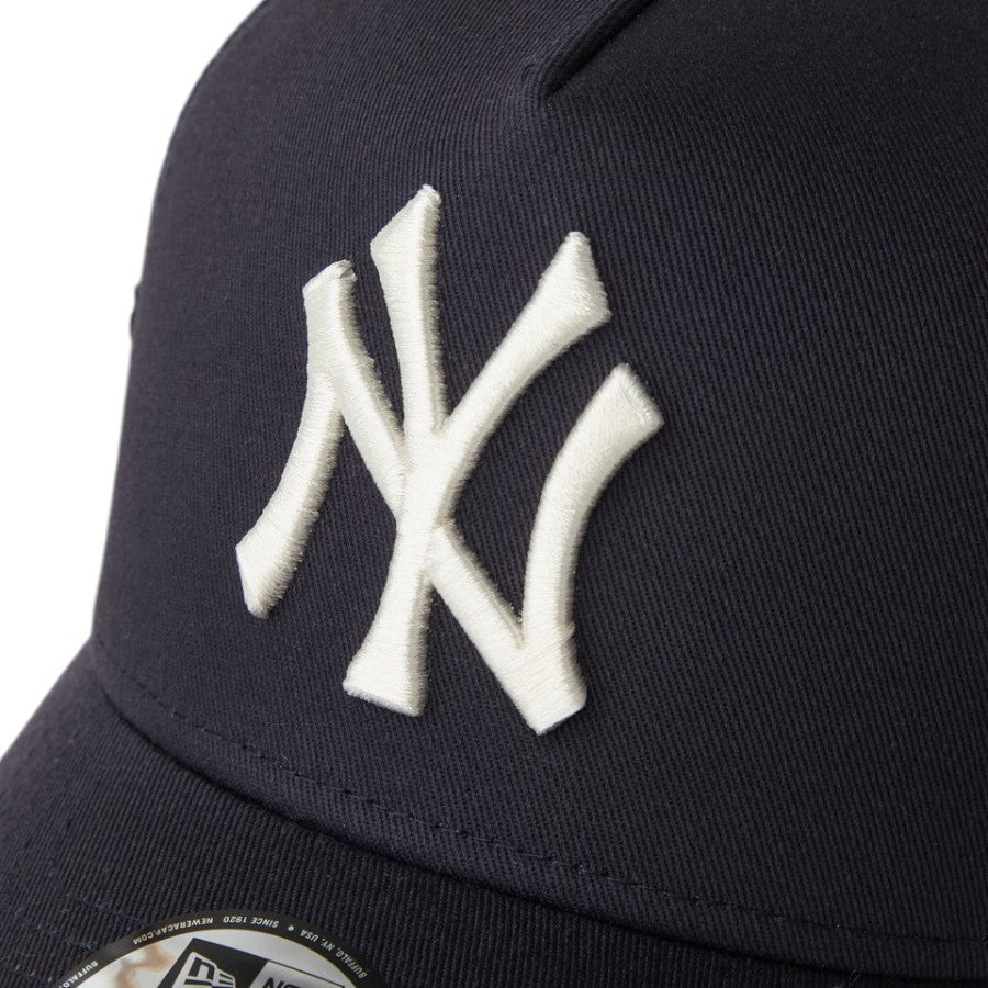 ニューエラ キャップ 帽子 NEW ERA CAP KIDS キッズ Youth 9FORTY A-Frame トラッカー ニューヨーク ヤンキース MLB Embroidered Mesh ネイビー 14747009 フロントロゴ