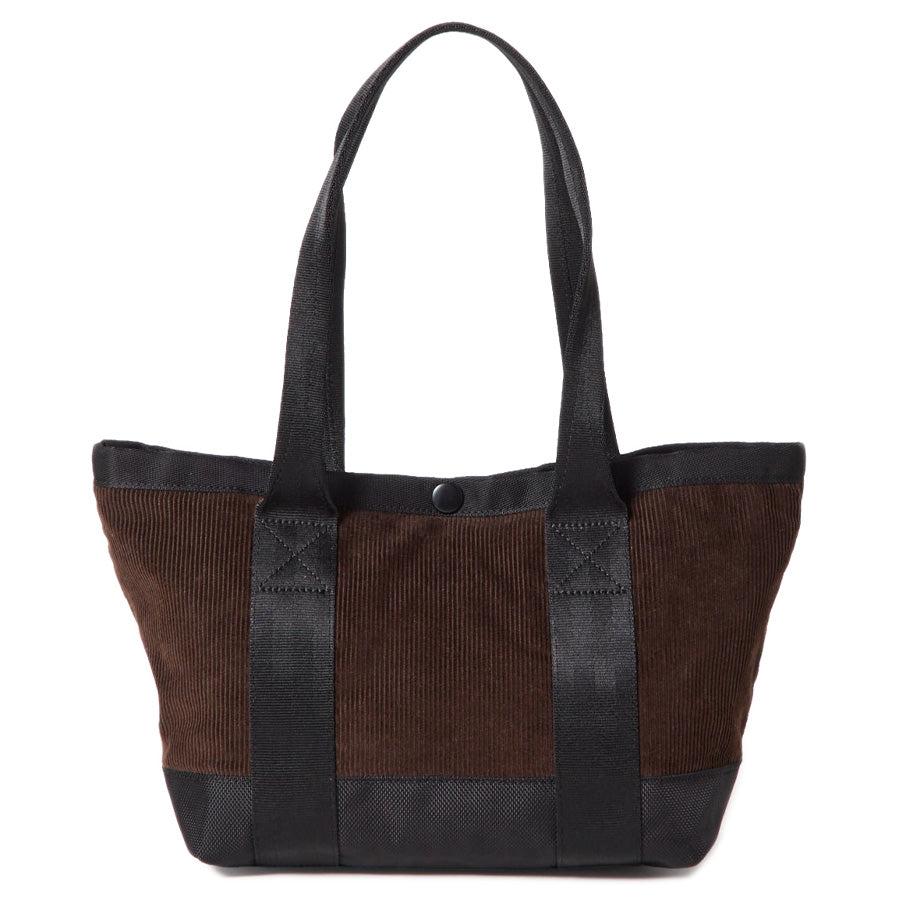 ニューエラ トートバッグ バッグ NEW ERA TOTEBAG BAG トートバッグ ミニ 6L コーデュロイ ウォルナット 15121543 背面