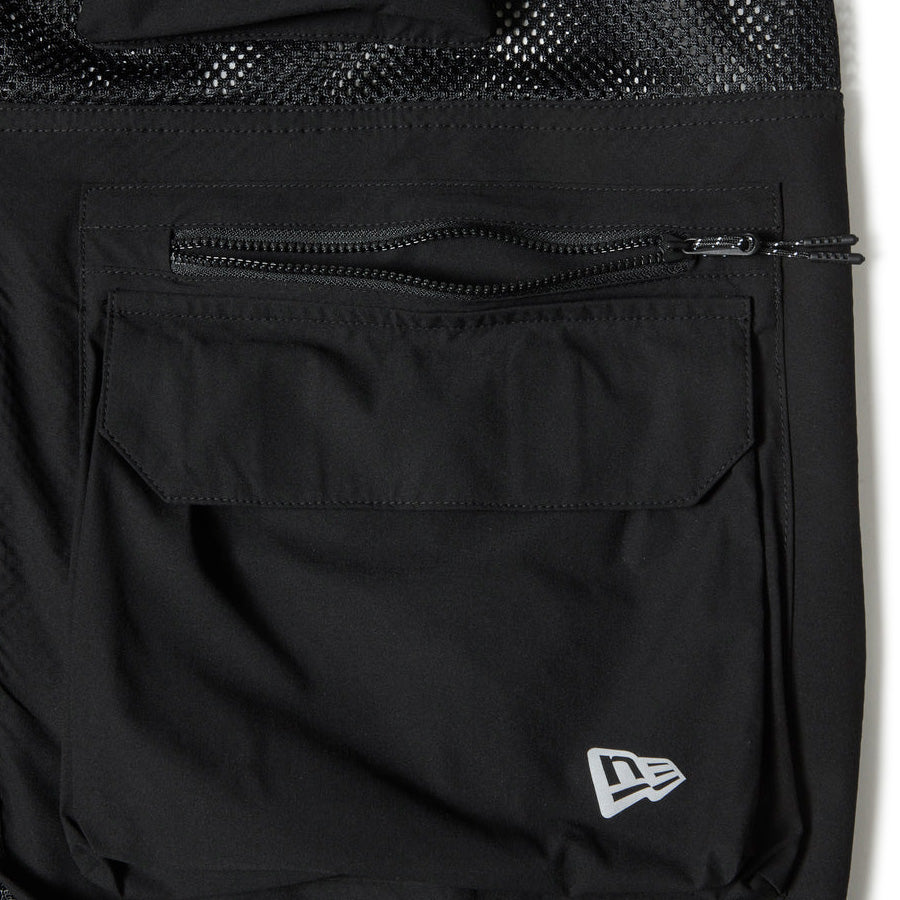ニューエラ アパレル NEW ERA ユーティリティー ベスト アウトドアベスト フィッシングベスト Utirity Vest ブラック 14774226 | アウトドア サイドポケット
