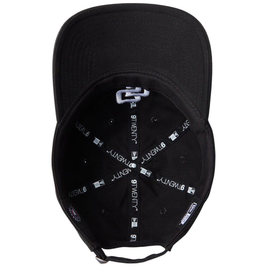 ニューエラ キャップ 帽子 NEW ERA CAP 9TWENTY ウォッシュドコットン サンディエゴ パドレス ブラック ホワイト 14942669 アンダーバイザー
