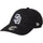 ニューエラ キャップ 帽子 NEW ERA CAP 9TWENTY ウォッシュドコットン サンディエゴ パドレス ブラック ホワイト 14942669 右斜め前