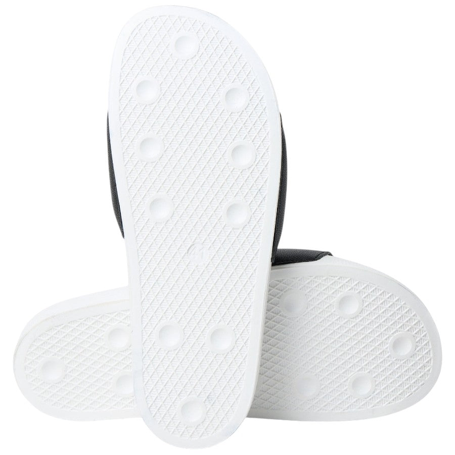 ニューエラ NEW ERA シャワーサンダル アウトドア ビーチ サンダル ボックスロゴ ブラック ホワイト 14751651 ソール