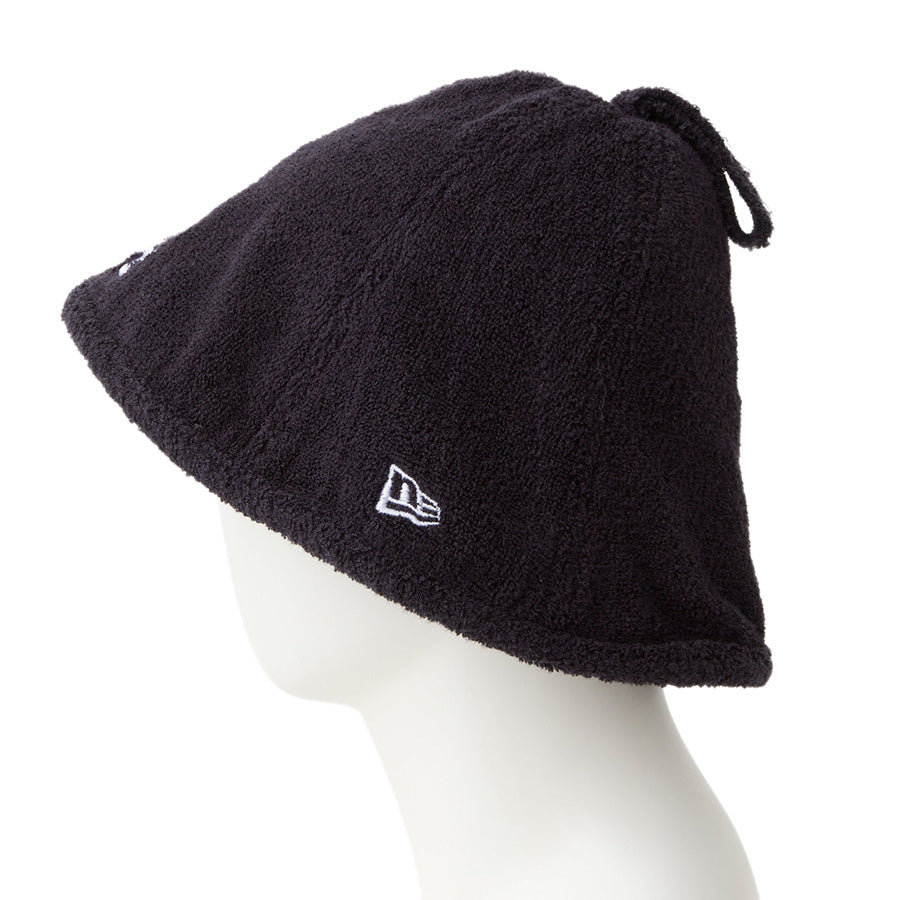 ニューエラ NEW ERA サウナハットSauna Hat パイル ロサンゼルス ドジャース ネイビー 14751653 左サイド