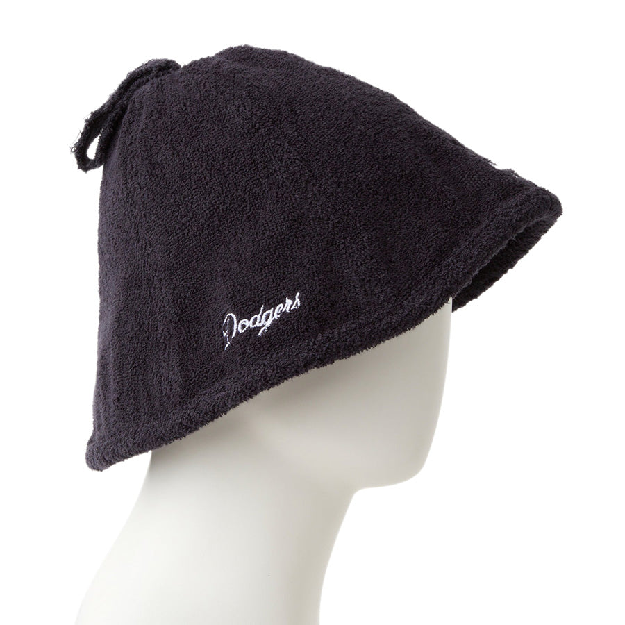 ニューエラ NEW ERA サウナハットSauna Hat パイル ロサンゼルス ドジャース ネイビー 14751653 右サイド