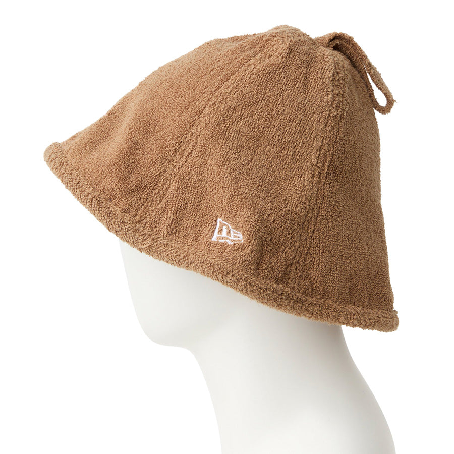 ニューエラ NEW ERA サウナハットSauna Hat パイル ニューヨーク ヤンキース ベージュ 14751652 左サイド