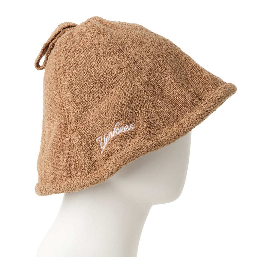 ニューエラ NEW ERA サウナハットSauna Hat パイル ニューヨーク ヤンキース ベージュ 14751652 右サイド