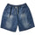 ニューエラ アパレル NEW ERA イージー ショートパンツ ハーフパンツ Washed denim ウオッシュドデニム 14856740 フロント
