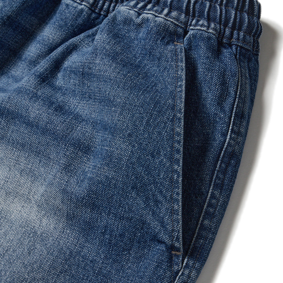ニューエラ アパレル NEW ERA イージー ショートパンツ ハーフパンツ Washed denim ウオッシュドデニム 14856740 サイドポケット