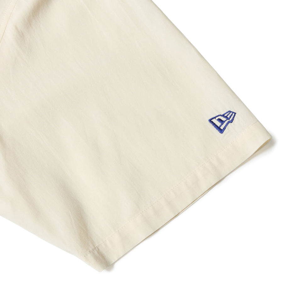 ニューエラ シャツ NEW ERA アパレル 半袖 スーベニア シャツ レーヨン ロサンゼルス ドジャース オフホワイト 14856642 袖