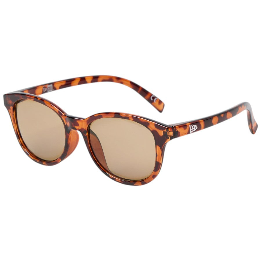 ニューエラ 眼鏡 NEW ERA SUNGLASS サングラス ボストン べっ甲 ブラウンレンズ 14751647 右斜め前