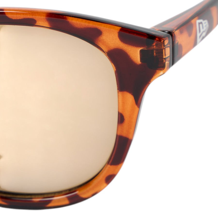 ニューエラ 眼鏡 NEW ERA SUNGLASS サングラス ボストン べっ甲 ブラウンレンズ 14751647 フロント