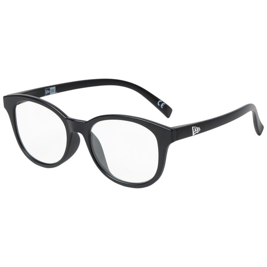 ニューエラ メガネ NEW ERA SUNGLASS サングラス ボストン ブラック 調光レンズ（グリーン）14751646 右斜め前