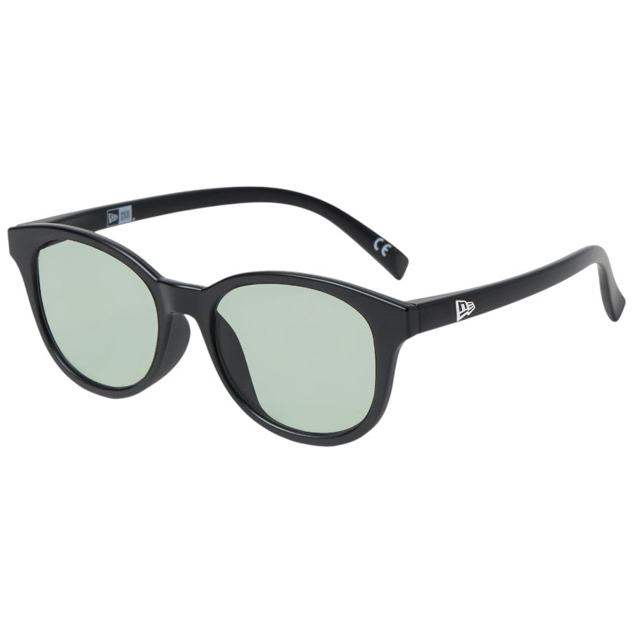 ニューエラ メガネ NEW ERA SUNGLASS サングラス ボストン ブラック 調光レンズ（グリーン）14751646 グリーンレンズ
