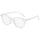 ニューエラ メガネ NEW ERA SUNGLASS サングラス BOSTON ボストン クリア 調光レンズ（ブラウン）14751645 右斜め前